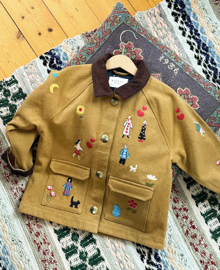 Sissel Edelbo - Cara MINI Jacket SE 1848 - Camel Jakker 