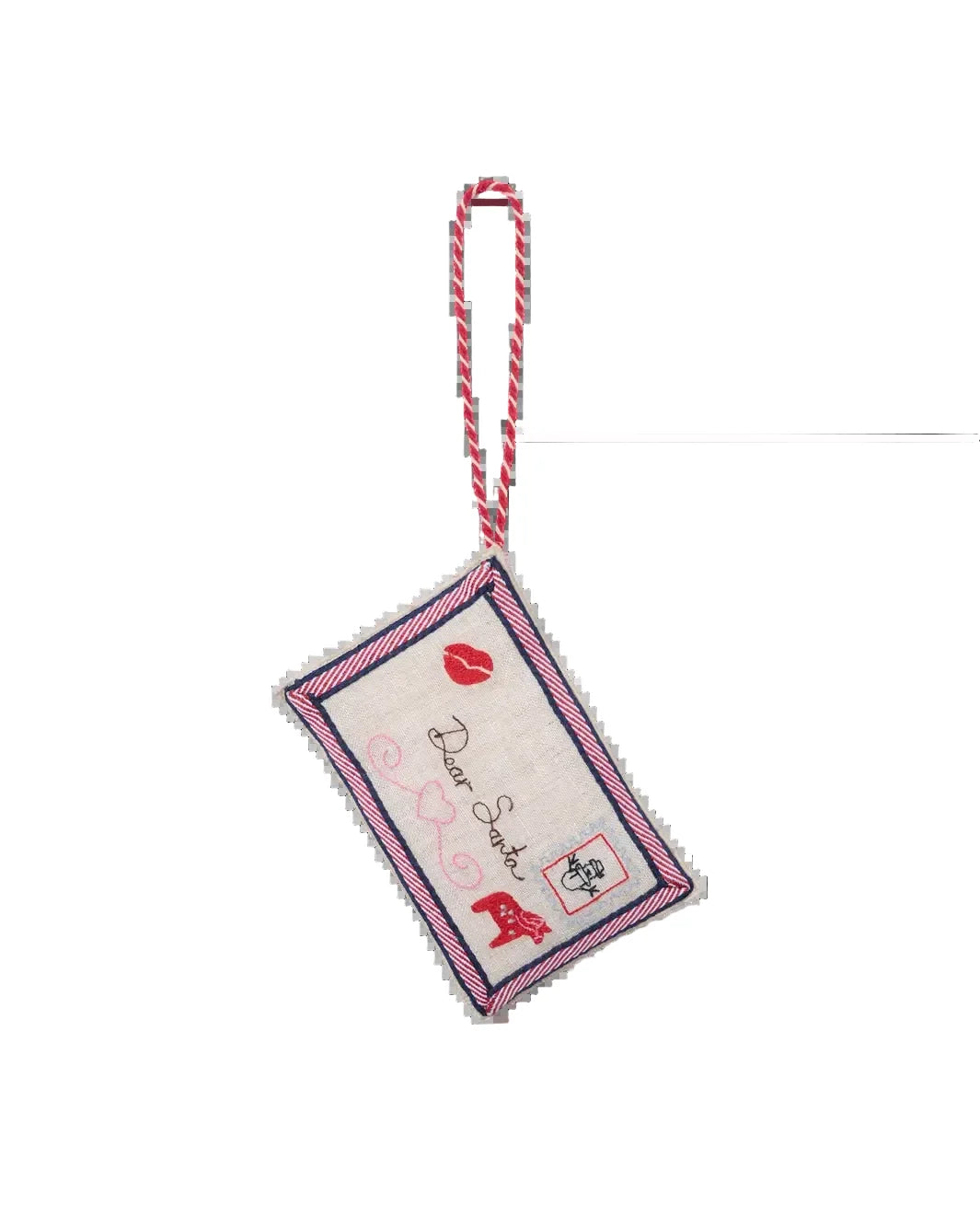 Sissel Edelbo - Christmas Letter Ornament SE 1475 - Santa