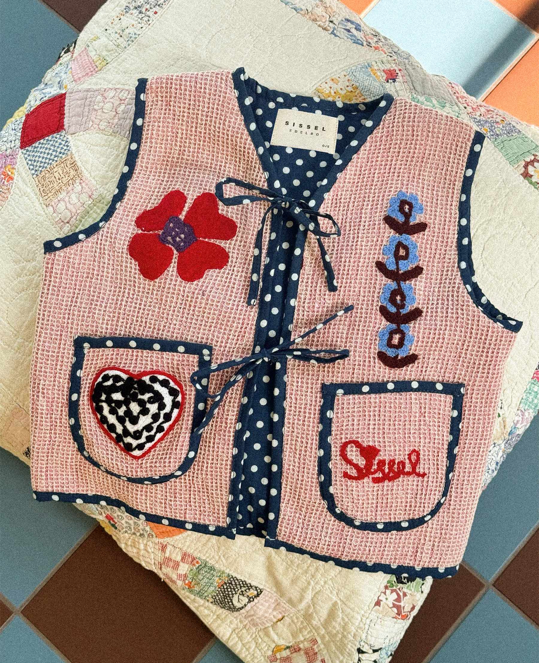 Sissel Edelbo - Clio MINI Vest SE 1853 - Rose