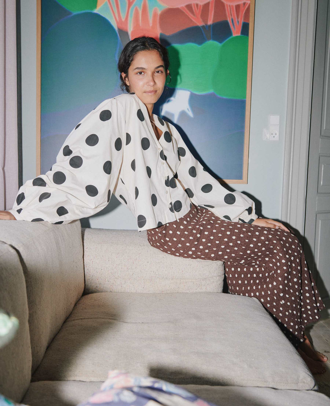 Sissel Edelbo - Ea Shirt SE 1898 - Black Dot 