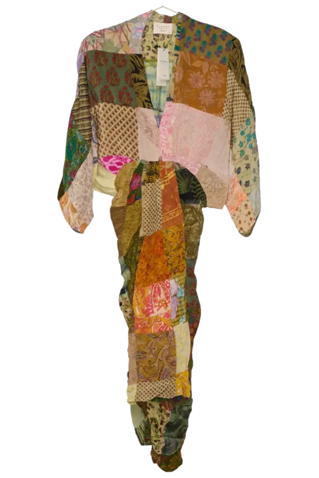 Sissel Edelbo - Juno SILK Patchwork Dress SE 1586-3 - No. 462