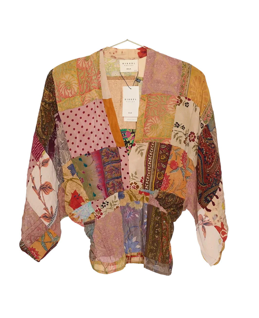 Sissel Edelbo - Juno SILK Patchwork Top SE 1755-1 - No. 102