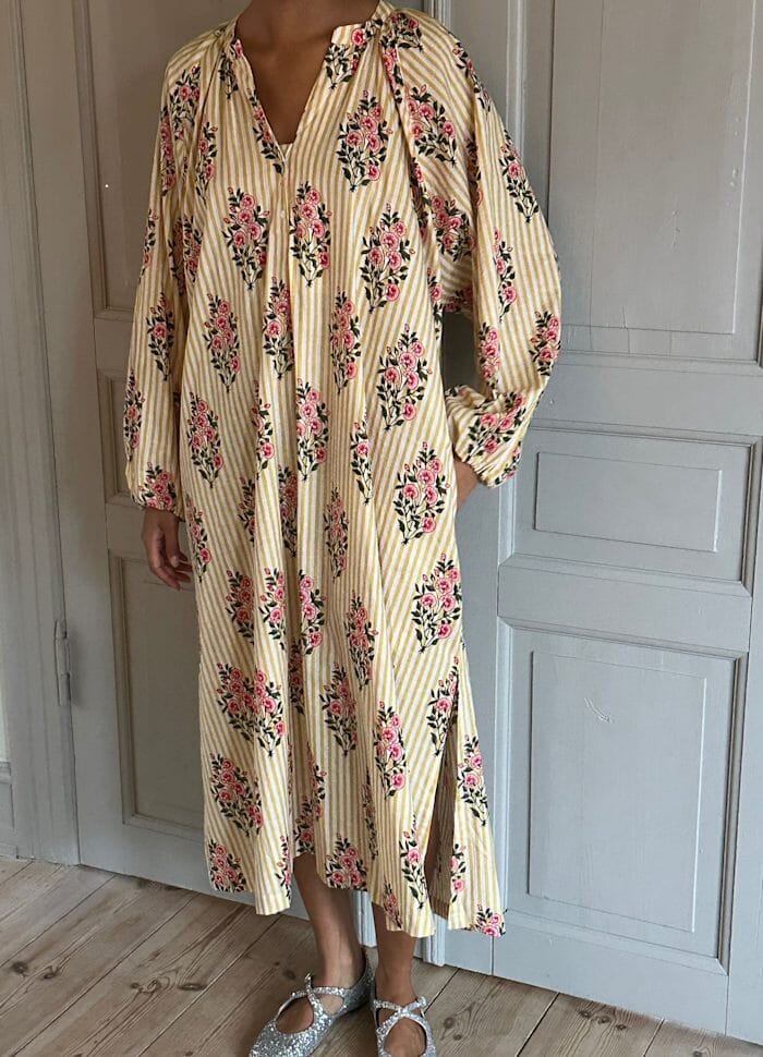 Sissel Edelbo - Lara Dress SE 1906 - Golden Yellow Kjoler 