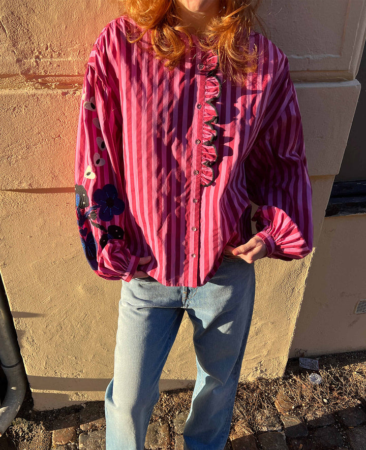 Sissel Edelbo - Patricia Shirt SE 1564 - Pink Passion Bluser 