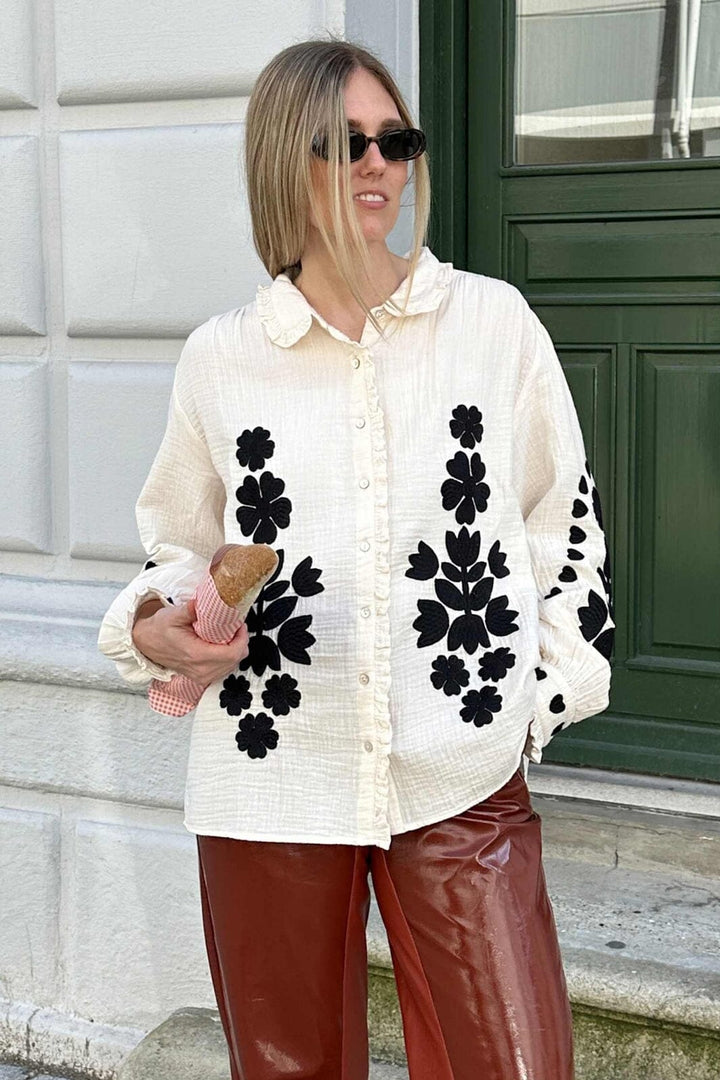 Sissel Edelbo - Rae Shirt SE 1705 - Snow White