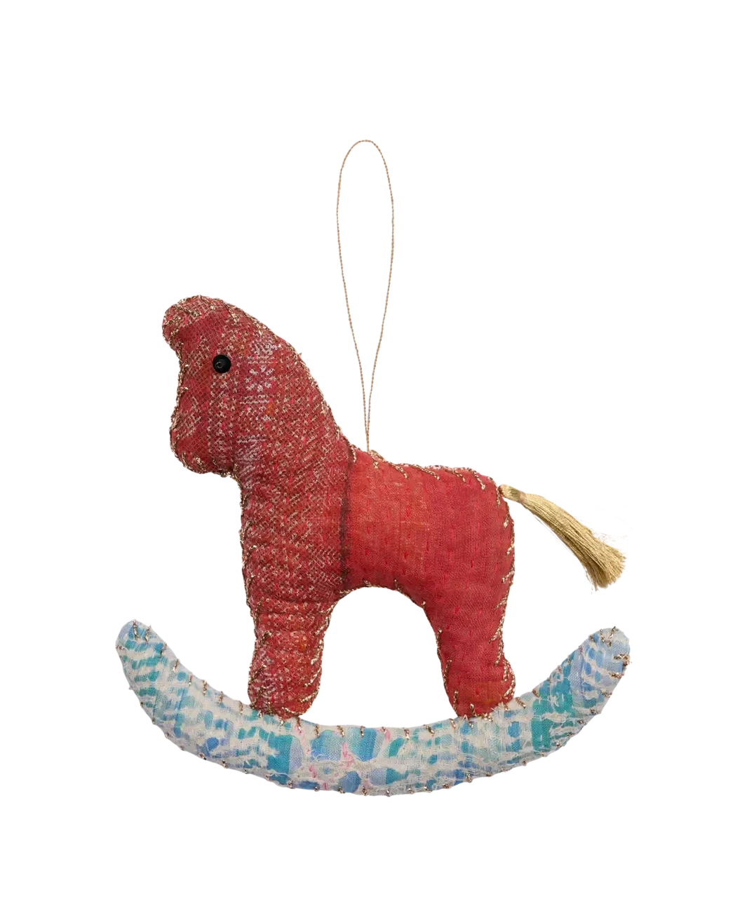 Sissel Edelbo - Rocking Horse Ornament SE 1123 - Cappocino