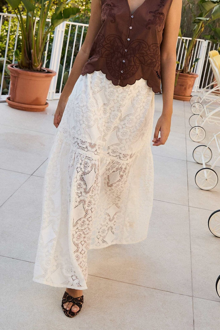 Sissel Edelbo - Sascha Skirt SE 1628 - Off White