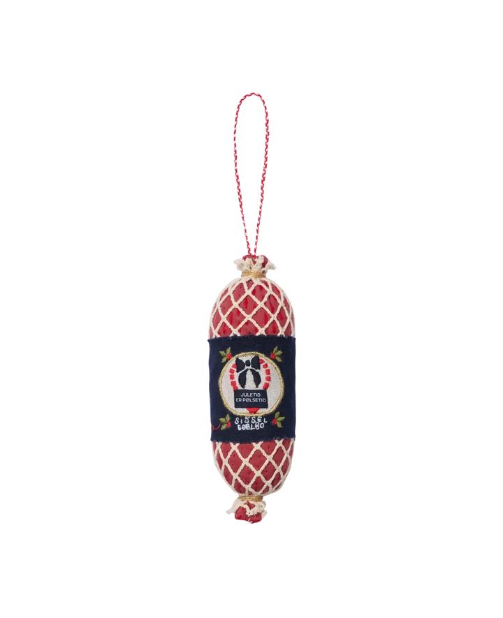 Sissel Edelbo - Sausage Ornament SE 1476 - Red