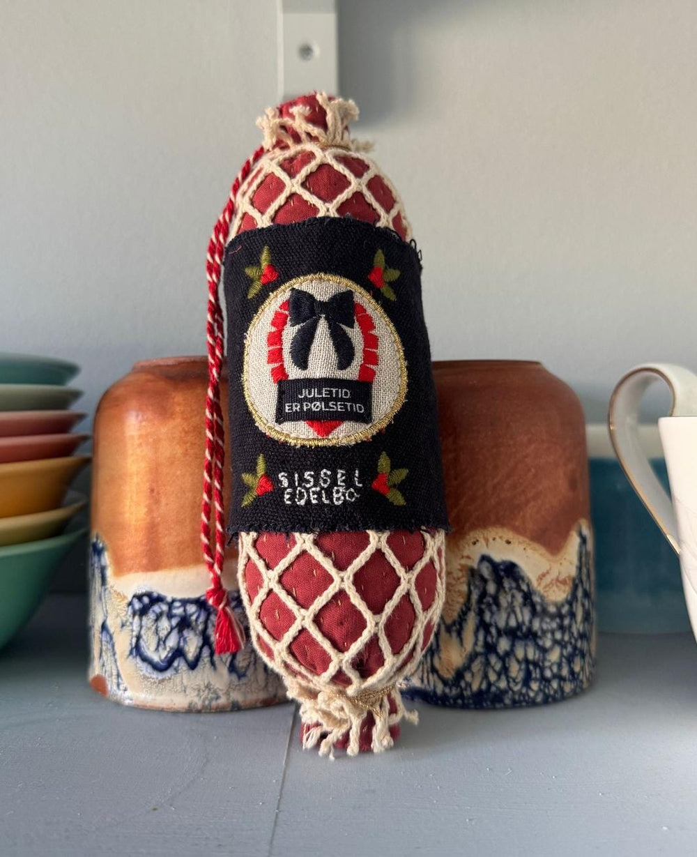 Sissel Edelbo - Sausage Ornament SE 1476 - Red