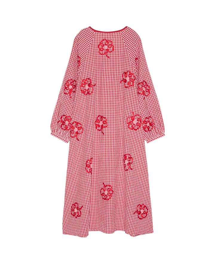 Sissel Edelbo - Sunny Dress SE 1913 - Red Checks Kjoler 