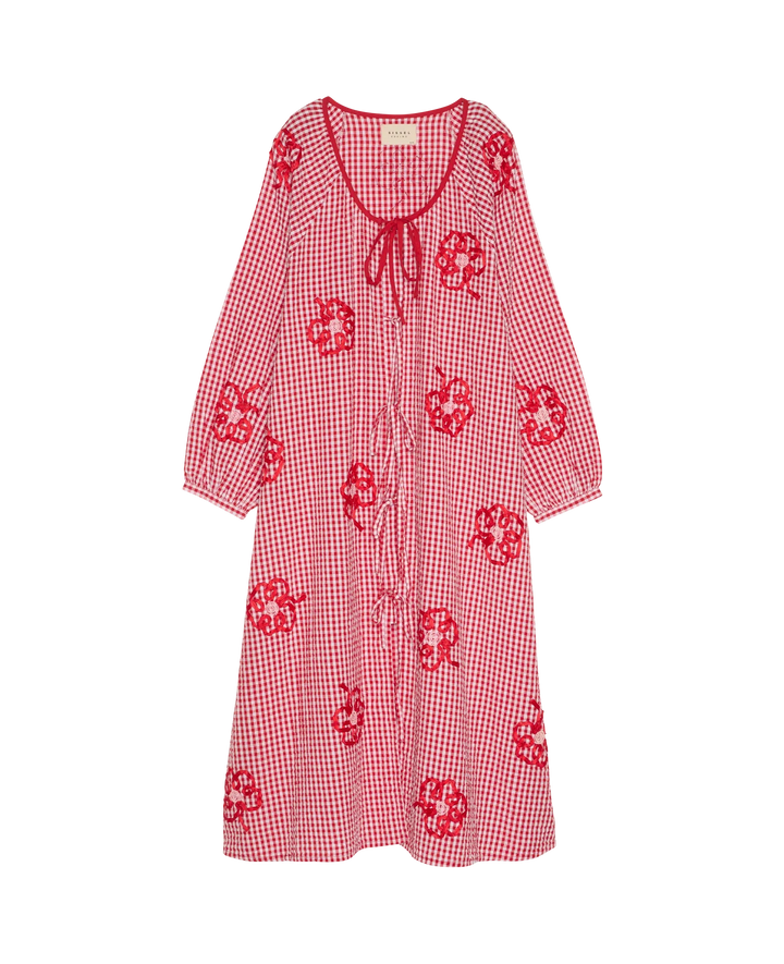 Sissel Edelbo - Sunny Dress SE 1913 - Red Checks Kjoler 