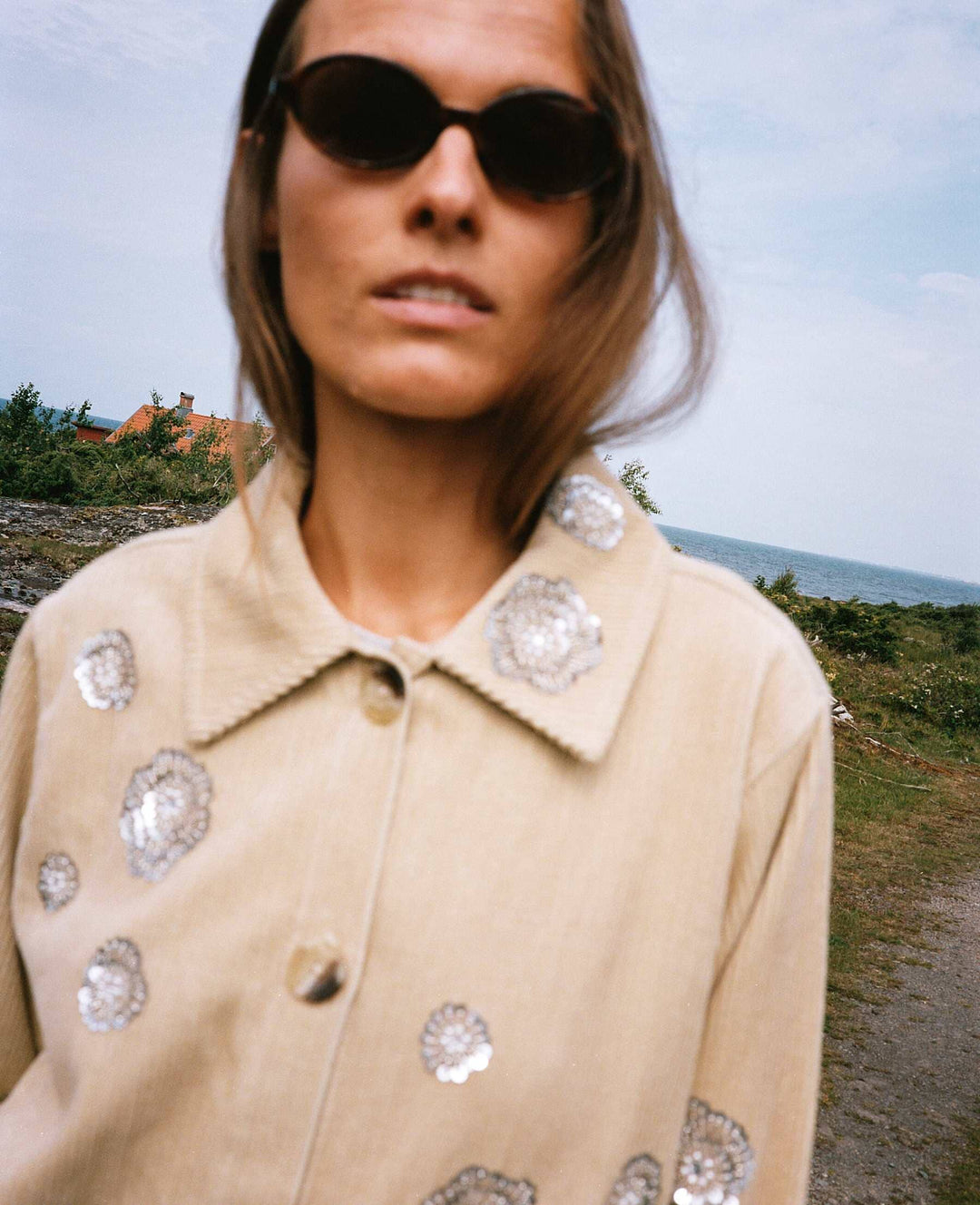 Sissel Edelbo - Twiggy Jacket SE 1792 - Golden Beige Jakker 