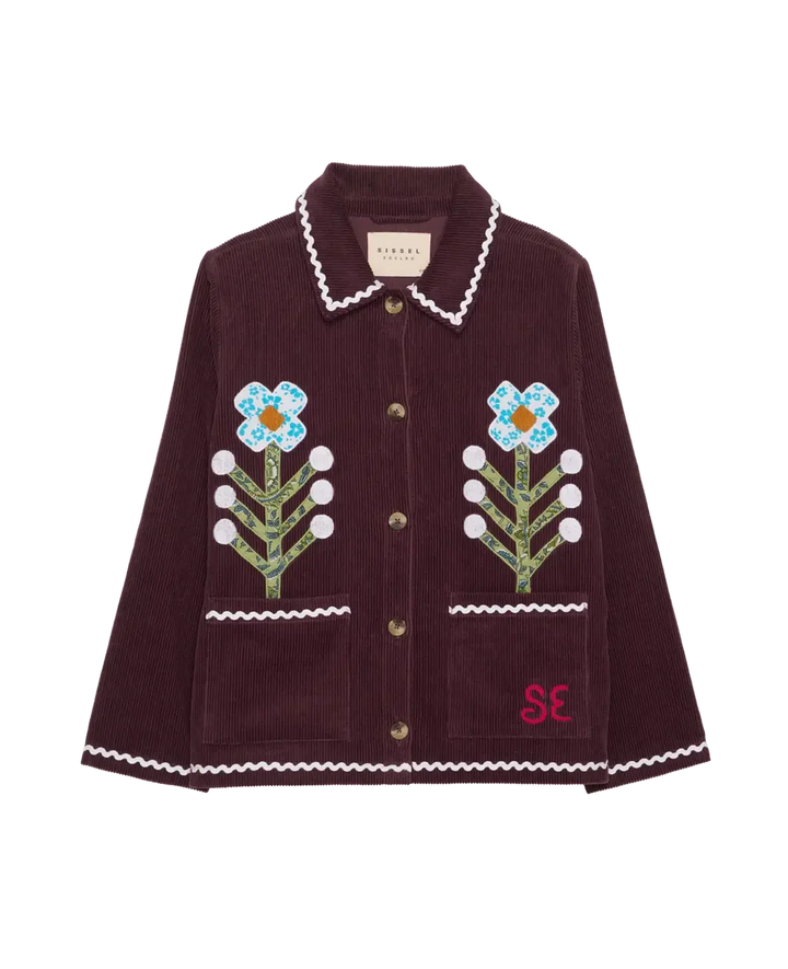 Sissel Edelbo - Twiggy Jacket SE 1887 - Eggplant