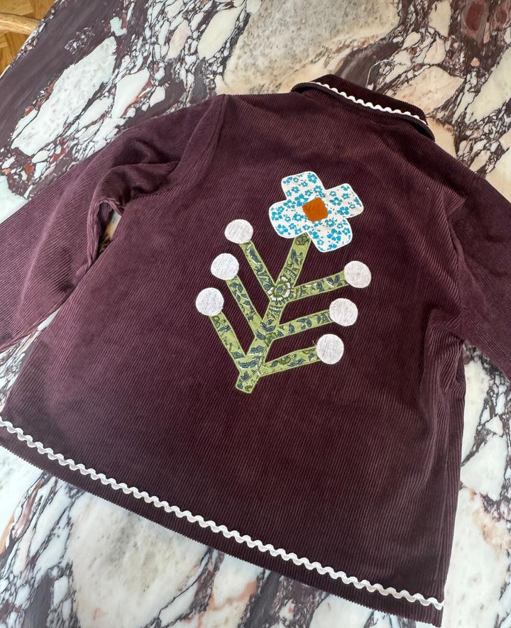 Sissel Edelbo - Twiggy Jacket SE 1887 - Eggplant