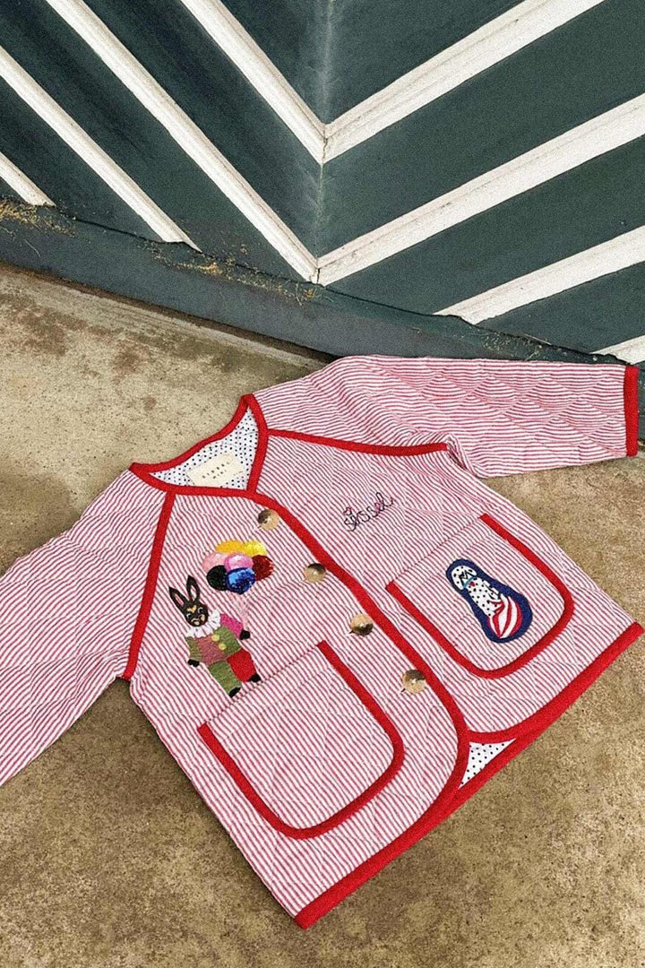 Sissel Edelbo - Vega MINI Jacket SE 1884 - Candy Stripes Jakker 