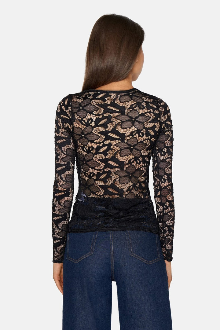 Sisters Point - Delia-Top - 000 Black Bluser 