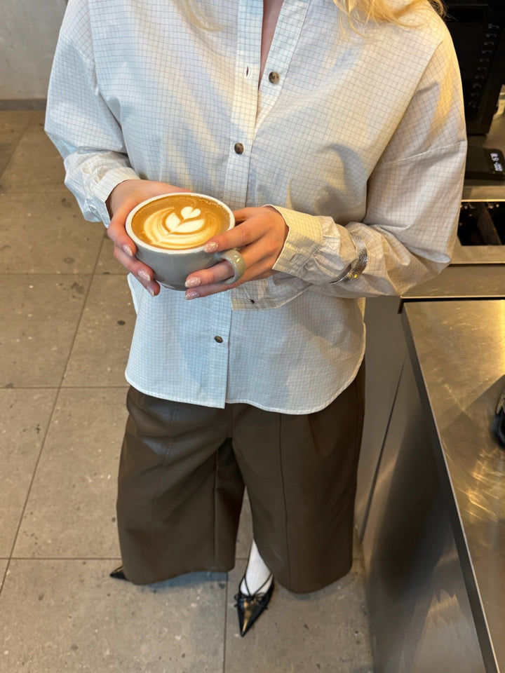 Sisters Point - Emmu-Sh 19880 - 840 - Cream Check Skjorter 