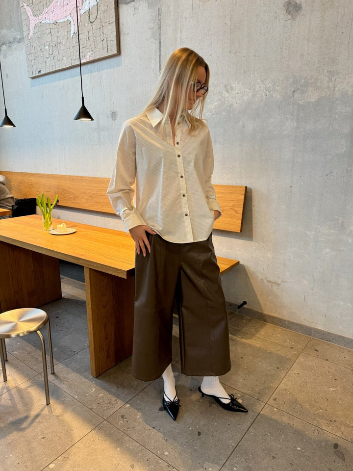 Sisters Point - Emmu-Sh 19880 - 840 - Cream Check Skjorter 