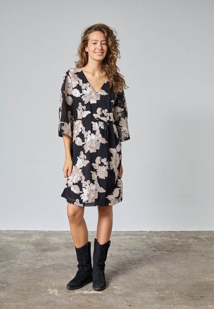 Sisters Point - Emore-Dr 19348 - 811 - Black/Champagne Kjoler 