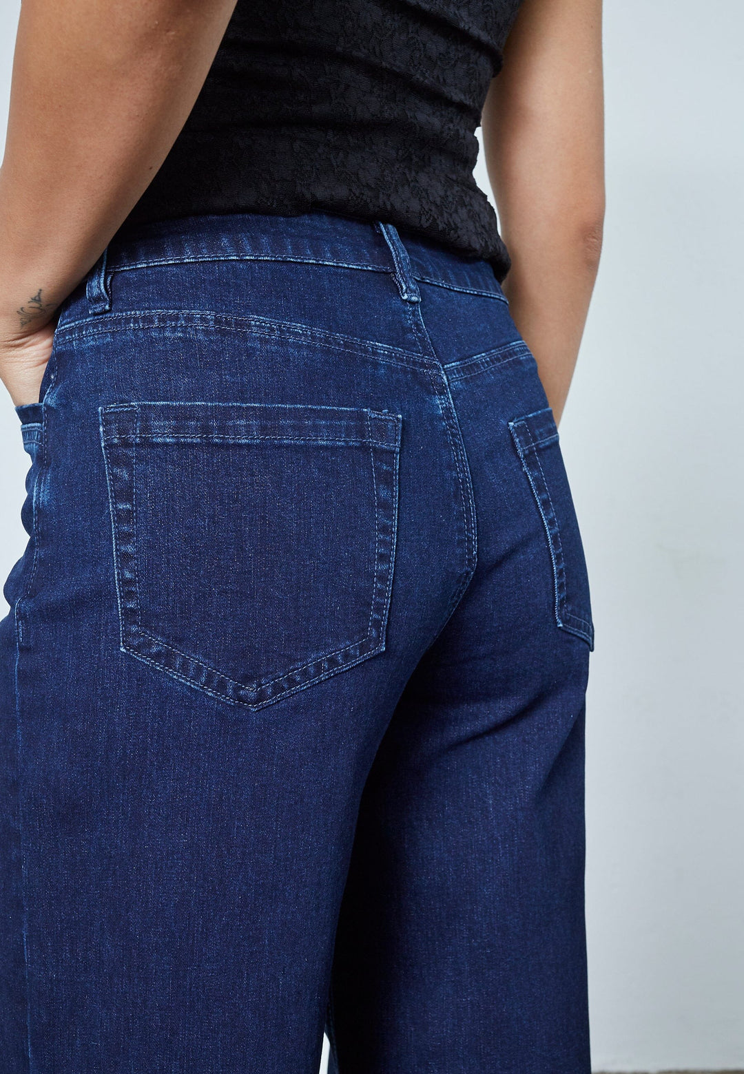 Sisters Point - Feja-Je 19063 - 901 - Dark Blue Wash Jeans 