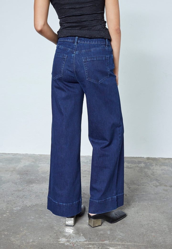 Sisters Point - Feja-Je 19063 - 901 - Dark Blue Wash Jeans 