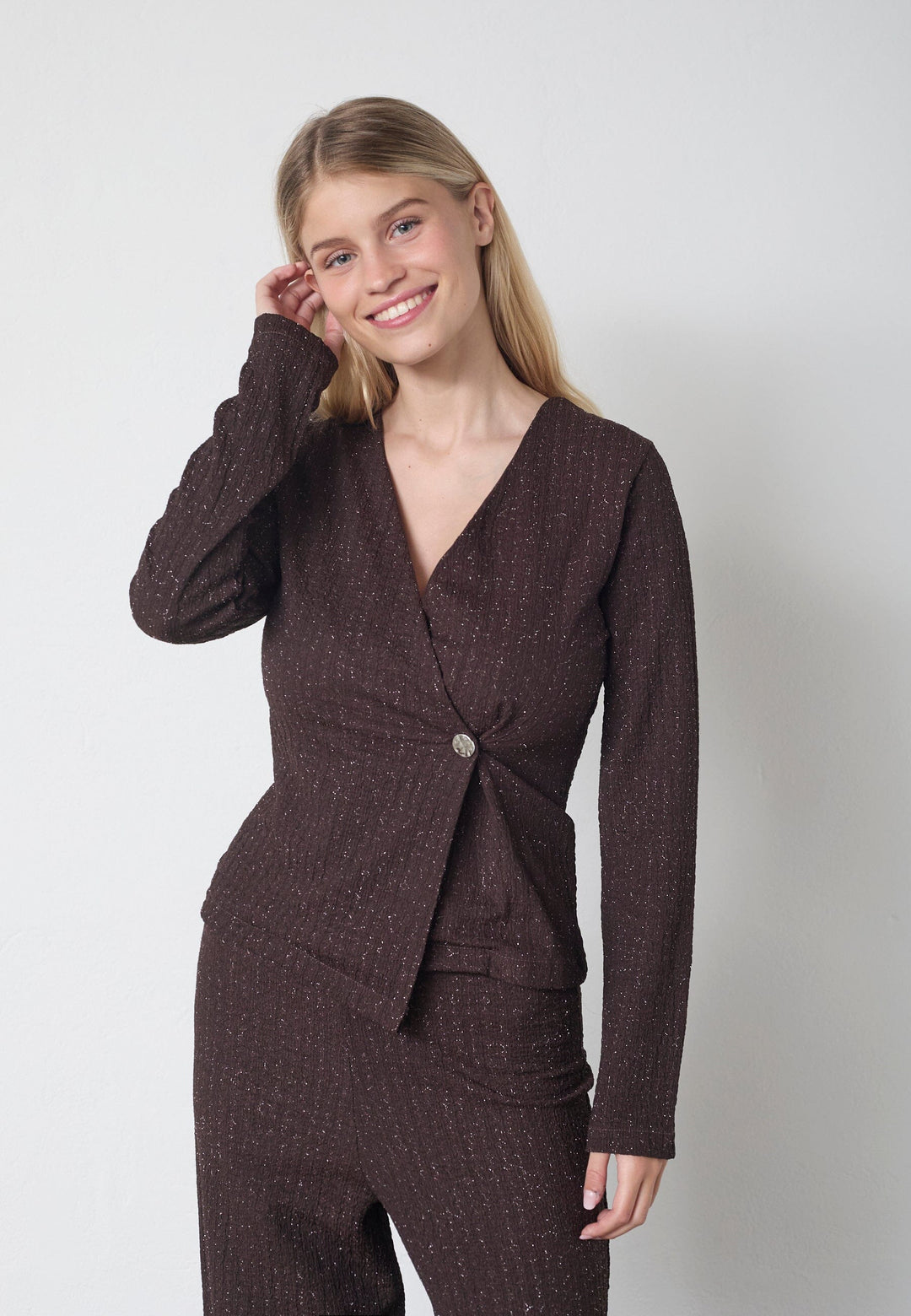 Sisters Point - Gevela-Ls1 19565 - 200 - Chocolate/Silver Toppe 