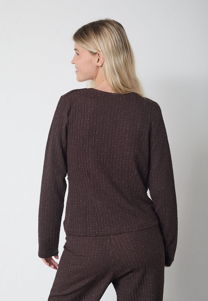 Sisters Point - Gevela-Ls1 19565 - 200 - Chocolate/Silver Toppe 