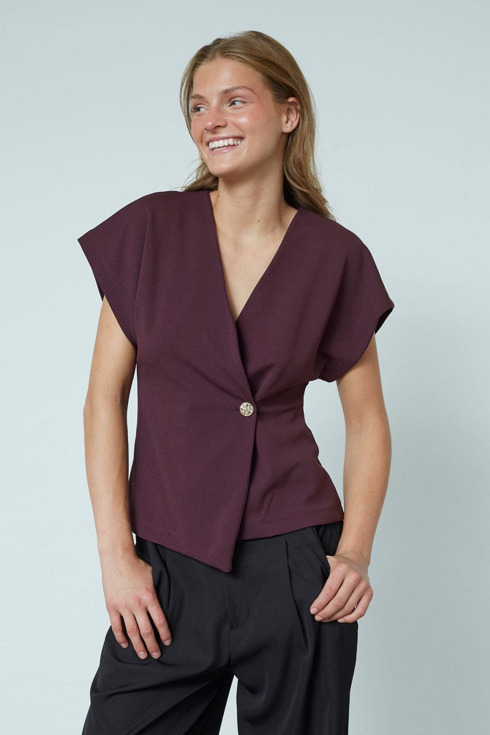 Sisters Point - Gevela-Ve 18864 - 587 - Deep Bordeaux Veste 