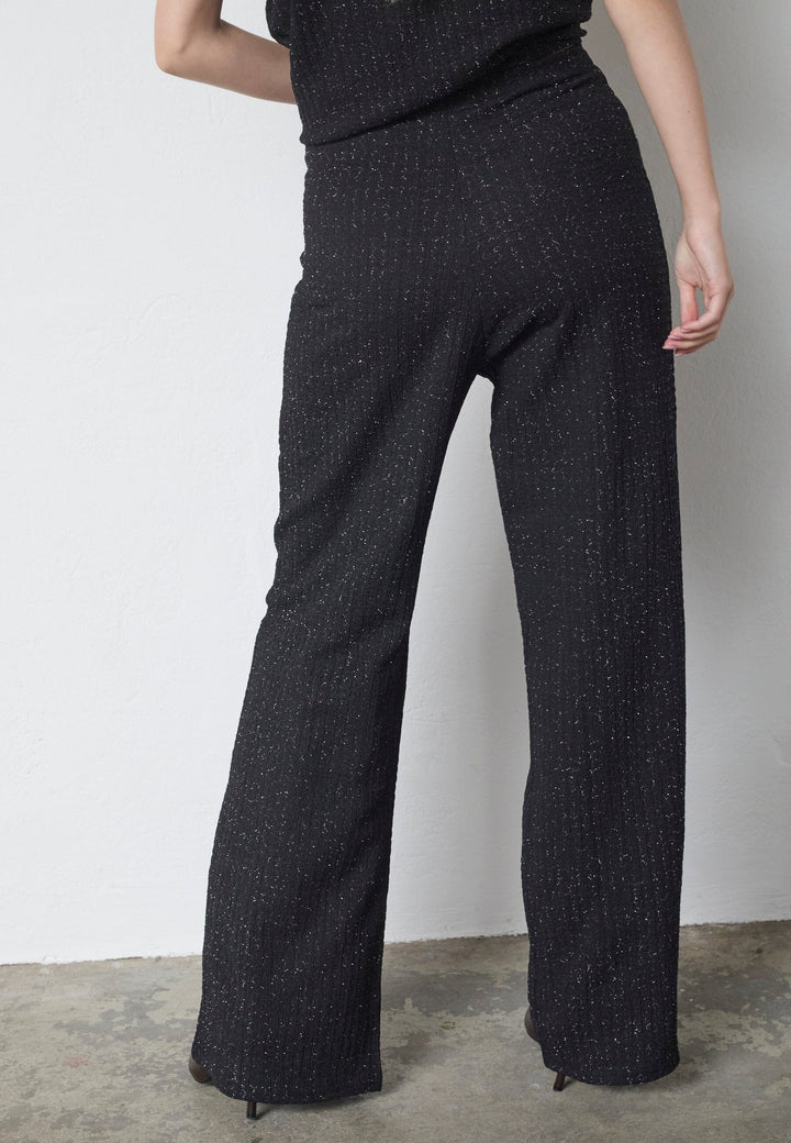 Sisters Point - Glut-Pa19 19575 - 001 - Black/Silver Bukser 