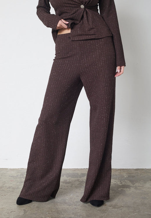 Sisters Point - Glut-Pa19 19575 - 200 - Chocolate/Silver Bukser 