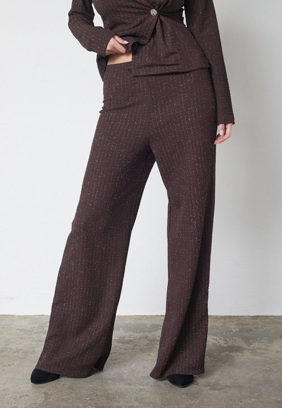 Sisters Point - Glut-Pa19 19575 - 200 - Chocolate/Silver Bukser 