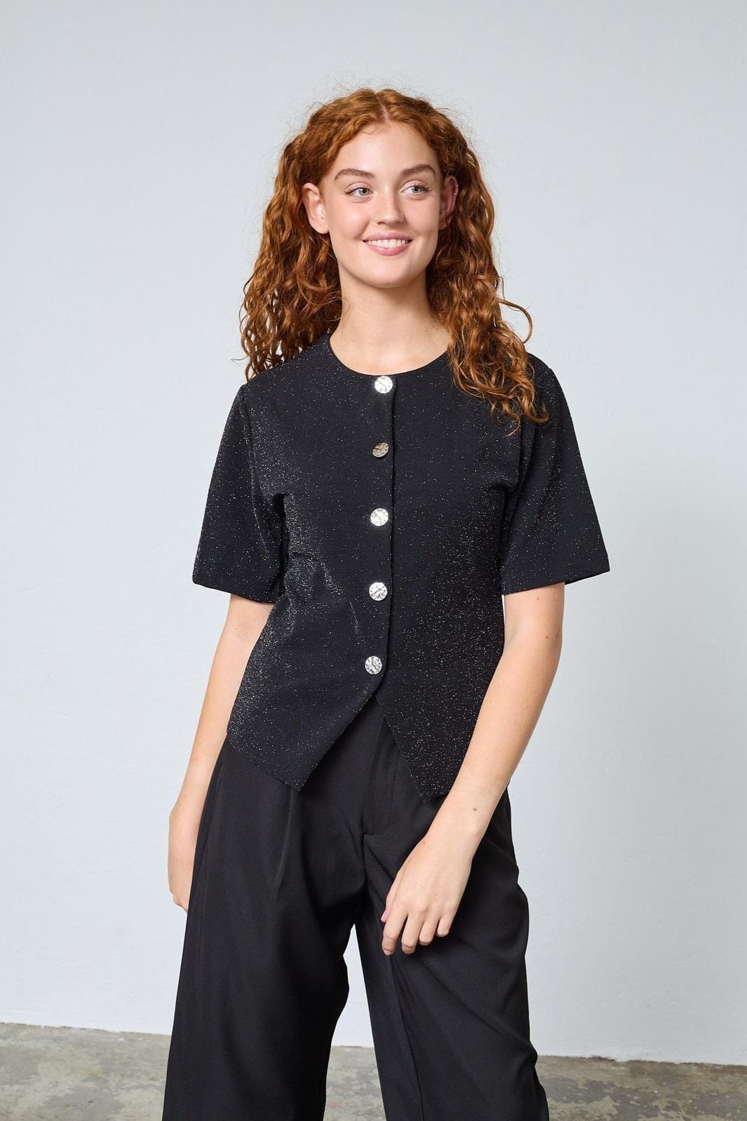 Sisters Point - Gova-Top1 19377 - 001 - Black/Silver Veste 