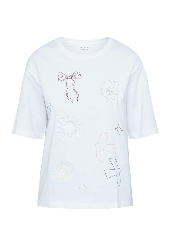 Sisters Point - Heda-Loose.Ss14 18802 - 801 - White/Multi