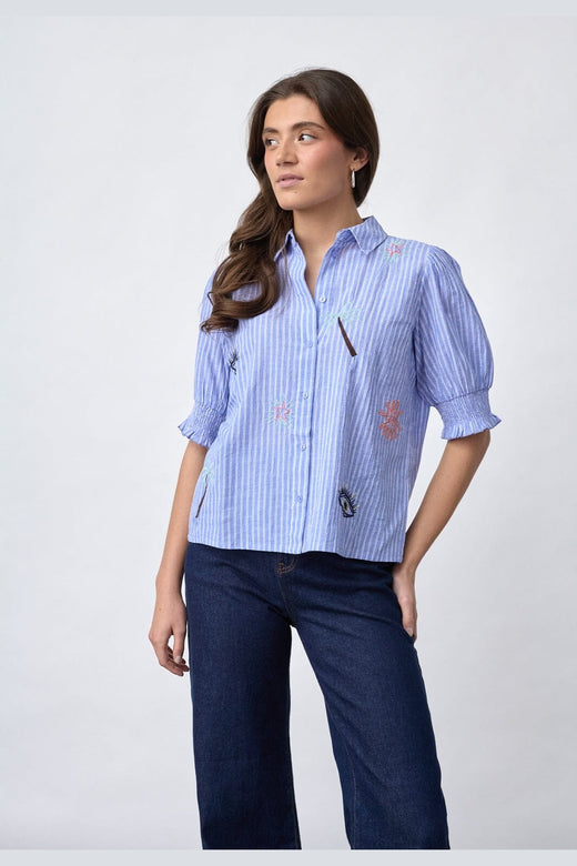 Sisters Point - Isola-Ss14 19896 - 831 - Blue Stripes Beach