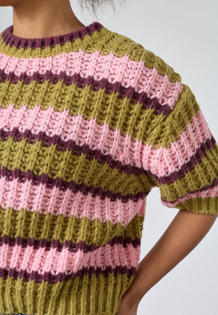 Sisters Point - Krissy-Pu 19364 - 801 - Lime Comb. Strikbluser 