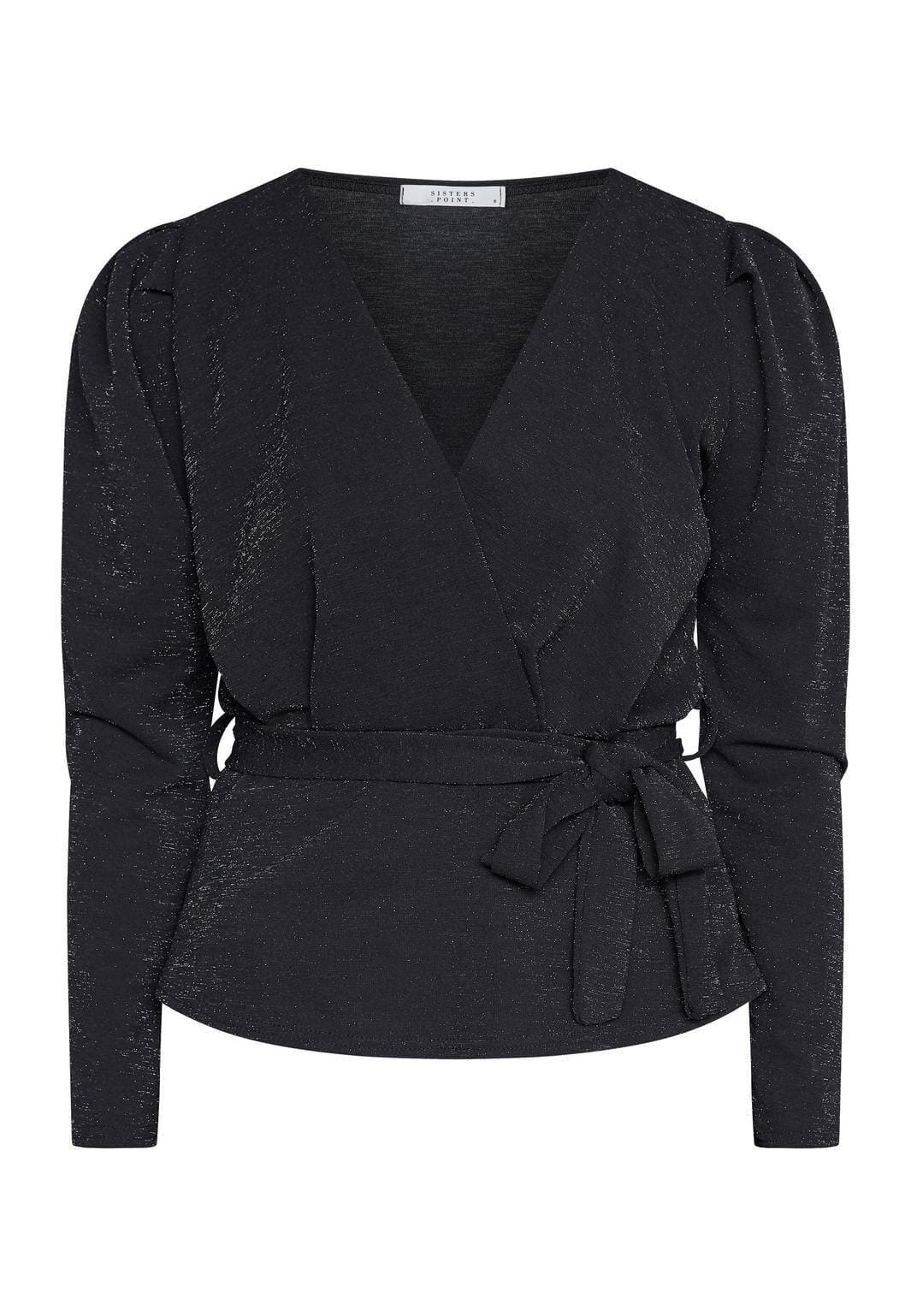 Sisters Point - Nasa-Ls1 - 002 Black/Silver Bluser 