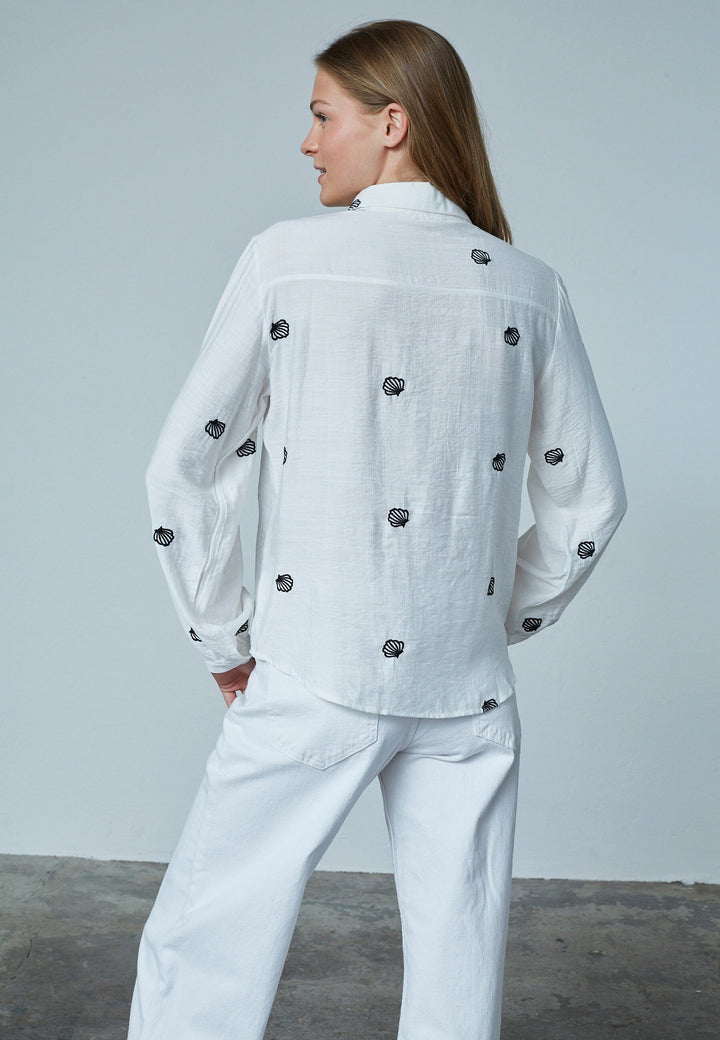 Sisters Point - Newa-Sh2 18749 - 110 - White/Black Skjorter 