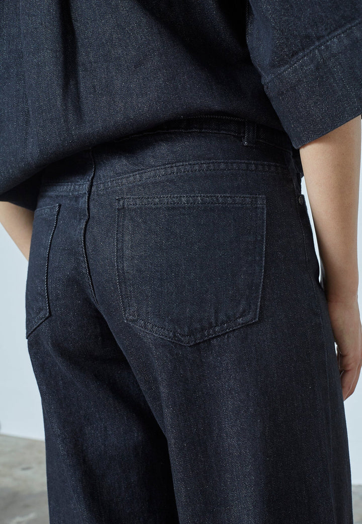 Sisters Point - Onea-Belt.Je7 18849 - 941 - Black Unwashed Jeans 