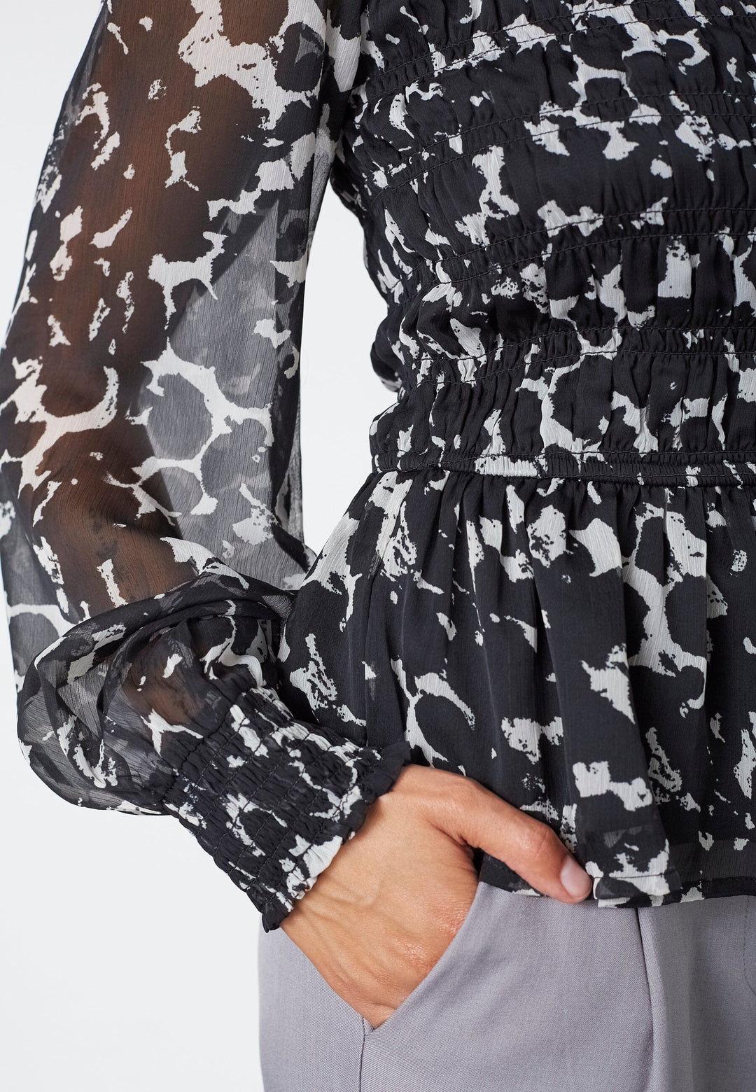 Sisters Point - Uda-Ls1 19126 - 010 - Black/Cream Bluser 