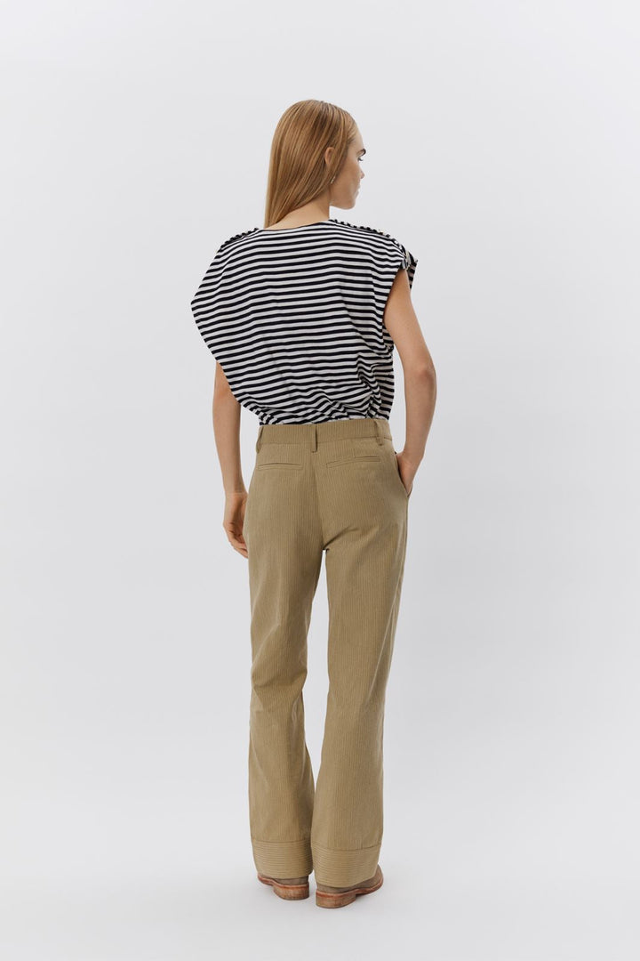Sofie Schnoor - Baysw T-Shirt S251190 - 1017 - Black Striped T-shirts 