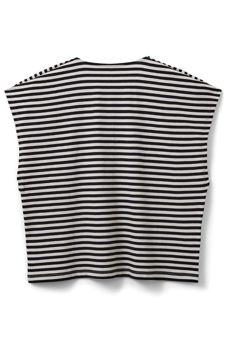 Sofie Schnoor - Baysw T-Shirt S251190 - 1017 - Black Striped T-shirts 