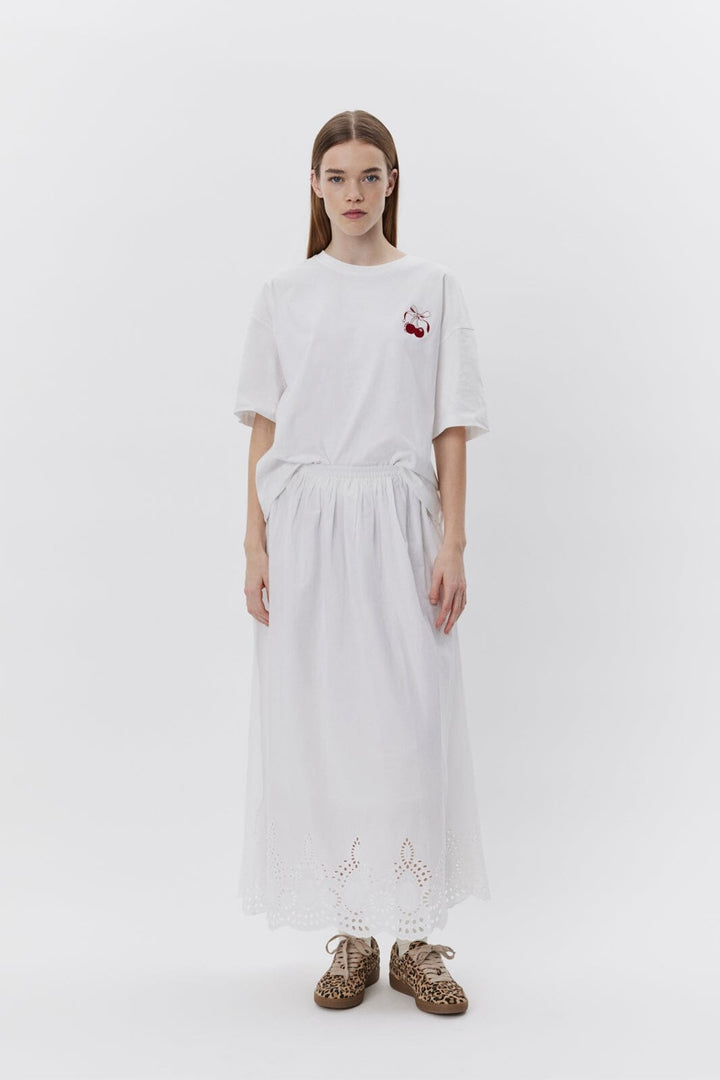 Sofie Schnoor - Verasw T-Shirt S251410 - 0132 - Brilliant White T-shirts 