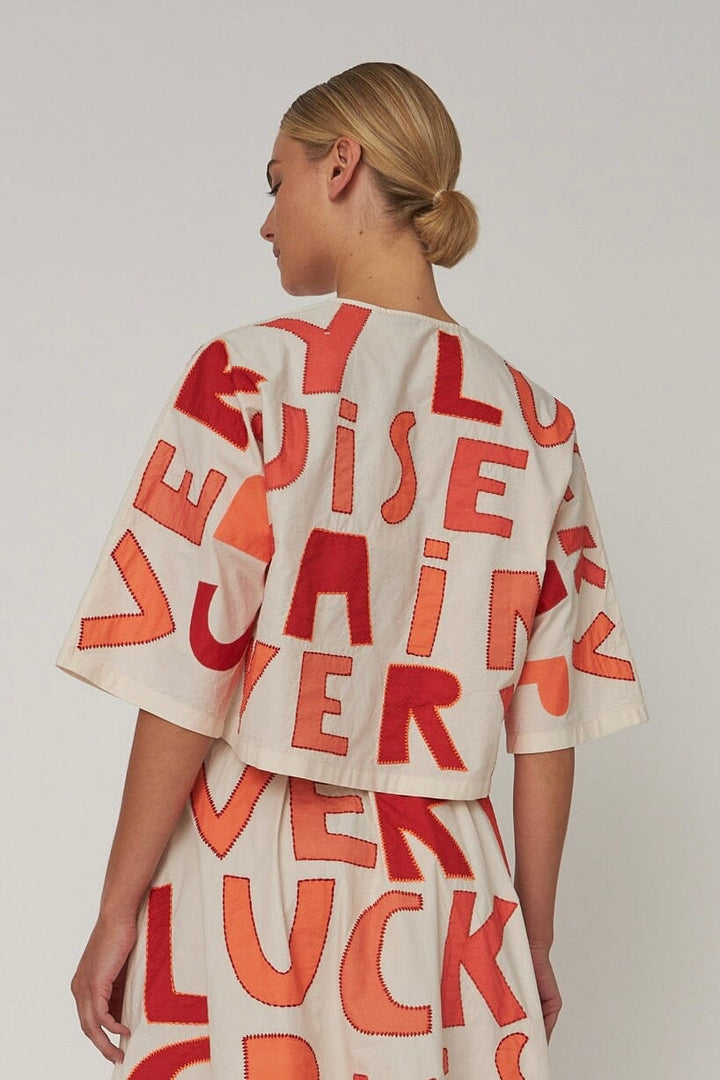 Stella Nova - Cruise Shirtvl61-2426 - 681 Mixed Red Skjorter 