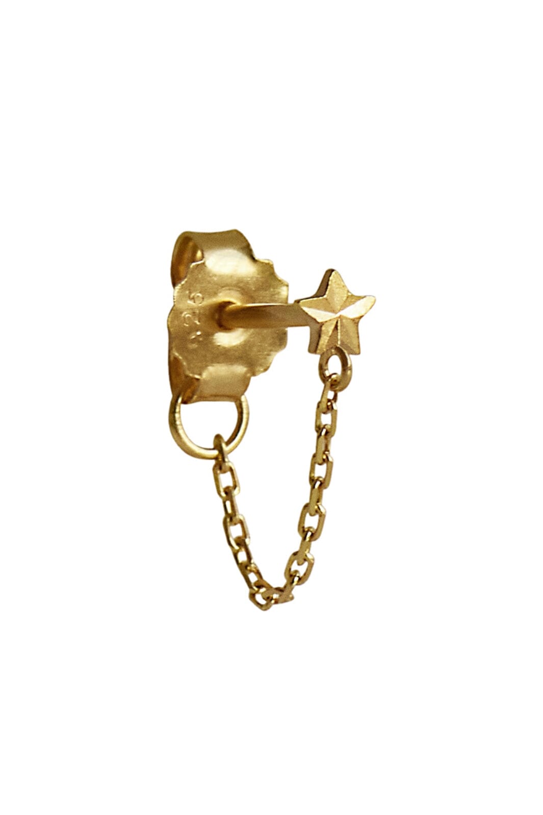 Stine A - Star Etoile With Chain Earring - 1383-02-S