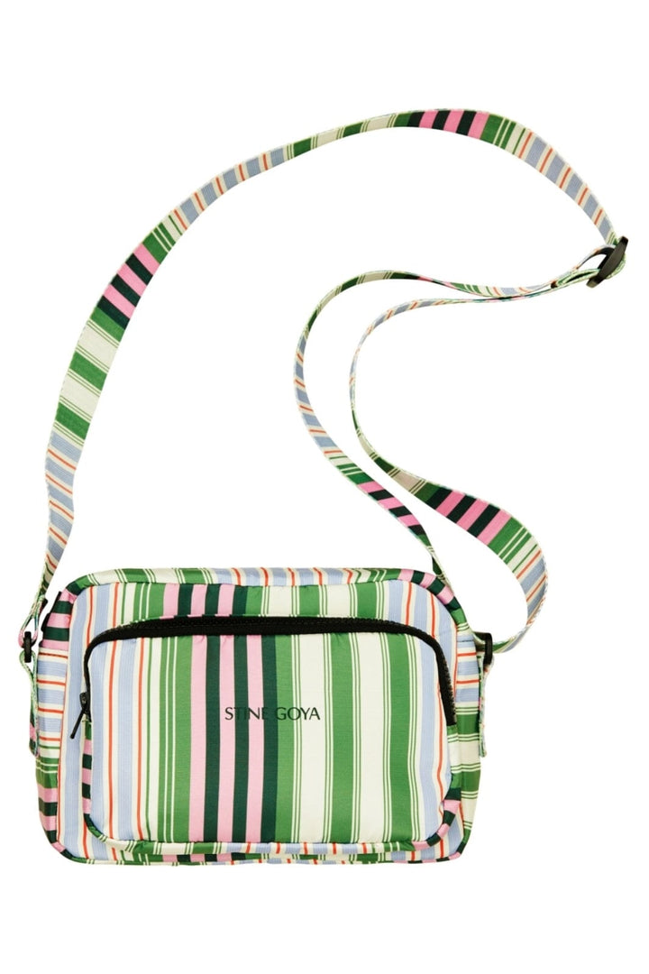 Stine Goya - 2286 Nylon Crossbody, Crossbody Bagsg-pf25-b001-2286 - Forest Stripe