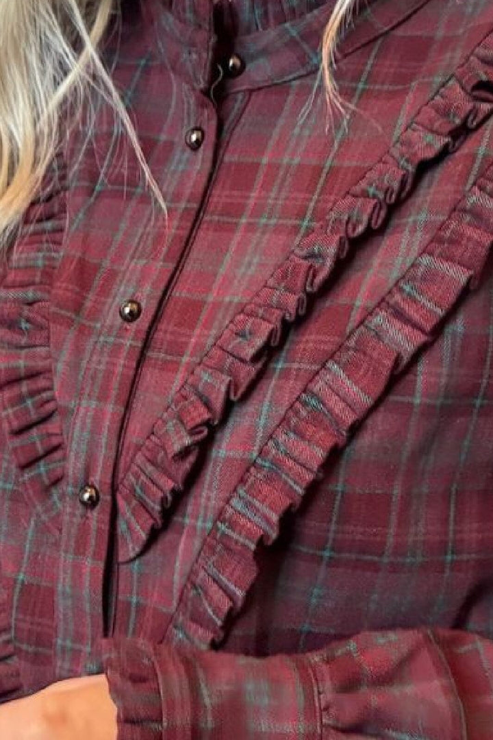 Stories From The Atelier By Copenhagen Shoes - As I Move CC8092 - 2221 - Bordeaux/Green