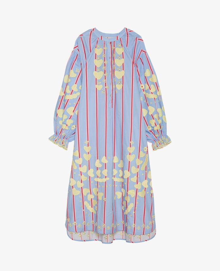 Sissel Edelbo - Elisabeth Dress SE 1766 - Bluebell Stripes