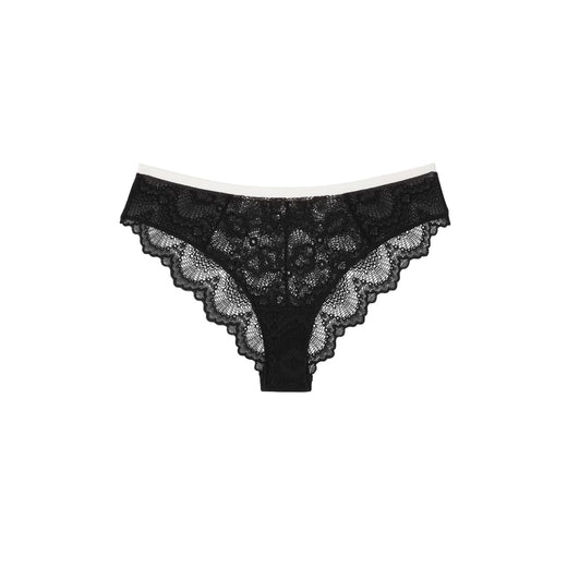 Understatement Underwear - Lace Cheeky - Black Undertøj 