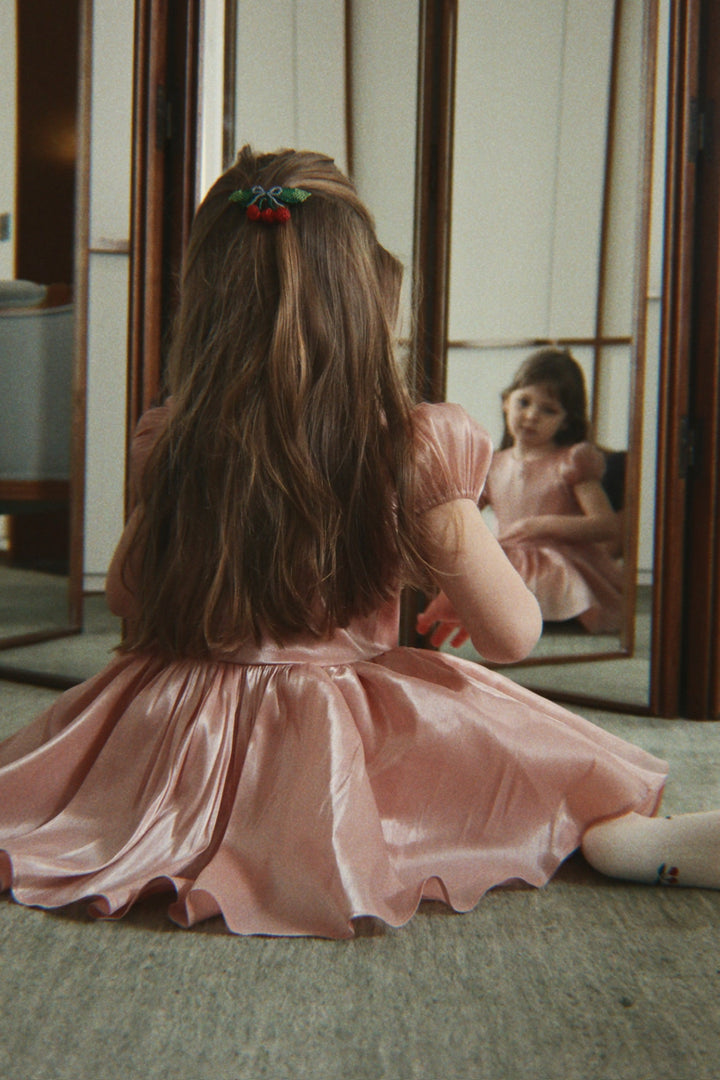 Konges Sløjd - Fia Dress Grs Ks106016 - Silver Pink