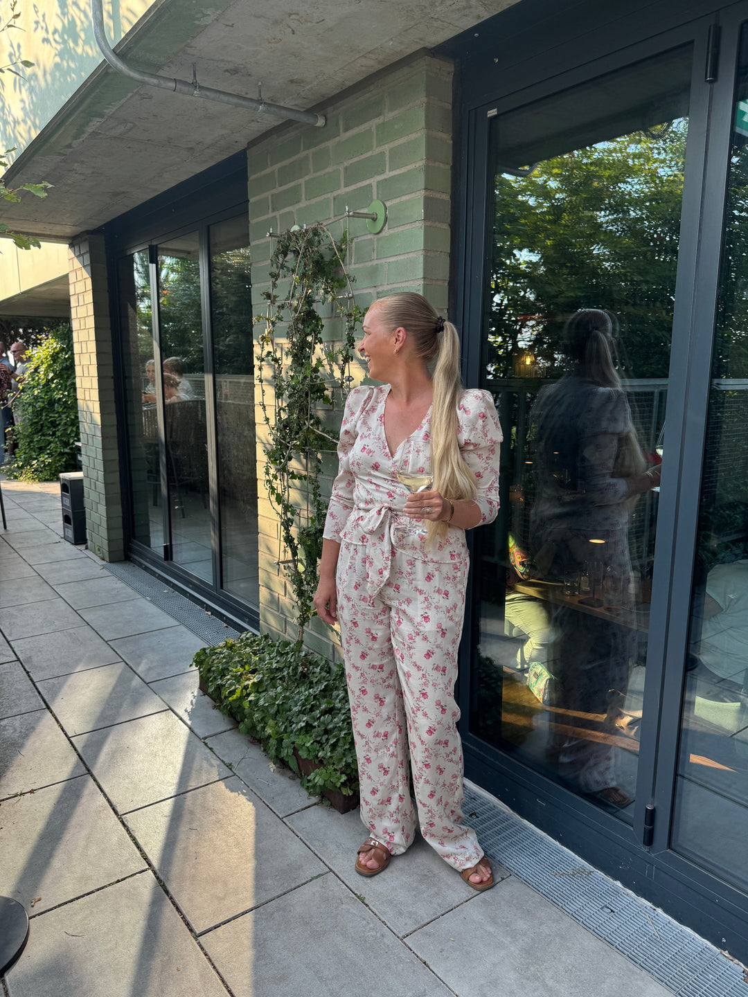Valentin Studio - Comfy Fleur Pants 169189 - 565 - Floral Rose Bukser 